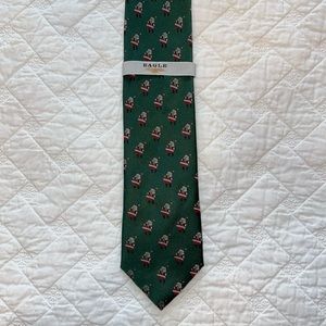 Vintage Eagle Santa Tie